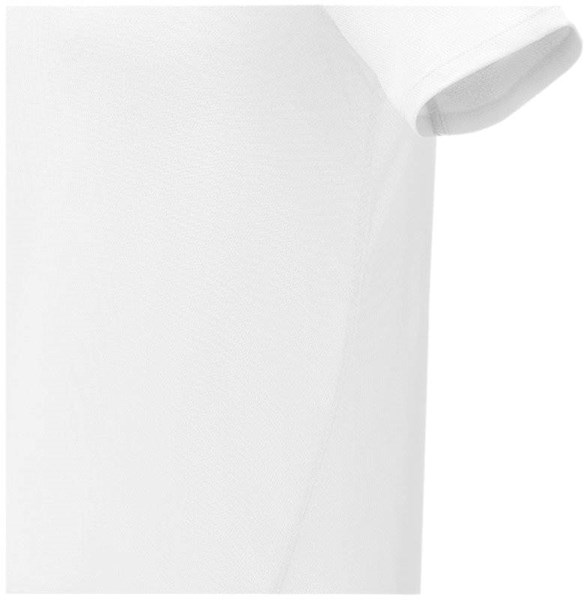 Obrázky: Cool Fit tričko Kratos ELEVATE biela XL, Obrázok 4