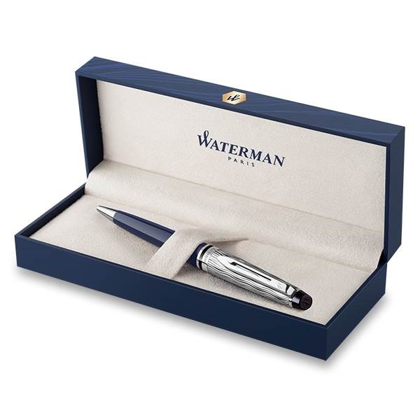 Obrázky: Waterman Expert Made in Fr. DLX Blue CT gul.pero, Obrázok 2