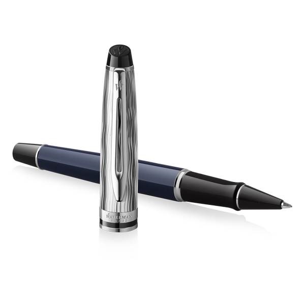 Obrázky: Waterman Expert Made in France DLX Blue CT roller, Obrázok 3