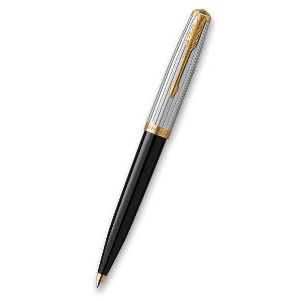 Obrázky: Parker 51 Premium Black GT guličkové pero