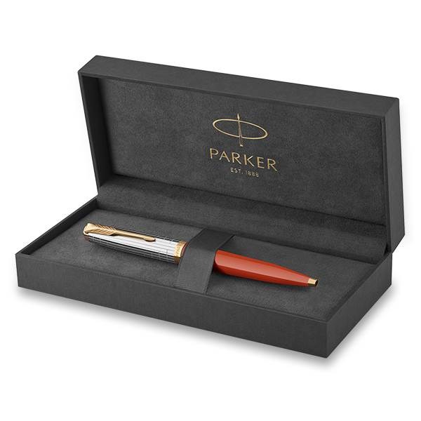 Obrázky: Parker 51 Premium Rage Red GT guličkové pero, Obrázok 2