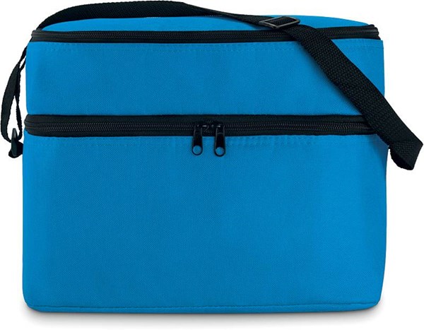 Obrázky: Chladiaca taška s dvomi priehradkami kráľ.modrá, Obrázok 2
