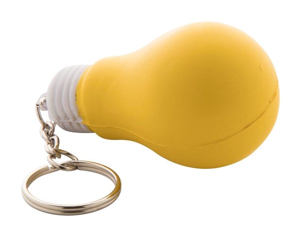 Obrázky: Antistresovýprívesok -žltá  žiarovka