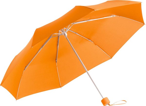 Obrázky: Ultra ľahký 175 g skladací mini dáždnik oranžový, Obrázok 5