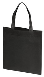 Obrázky: Malá nákupná taška netkaná textília, čierna
