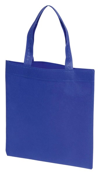 Obrázky: Malá nákupná taška netkaná textília, modrá, Obrázok 1
