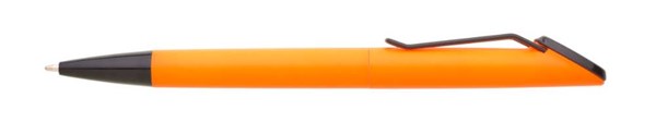 Obrázky: Oranžové guličkové pero NELA NEO s kovovým klipom