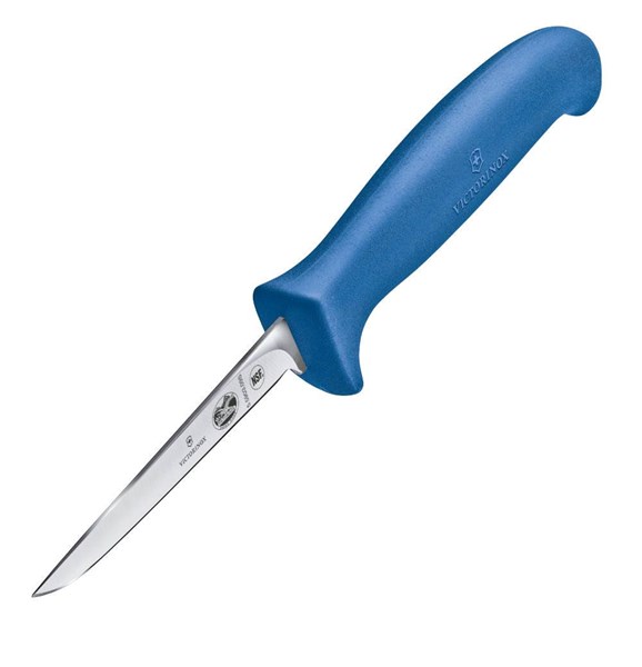 Obrázky: Modrý vykosťovací nôž VICTORINOX,hladké ostrie 9cm, Obrázok 2