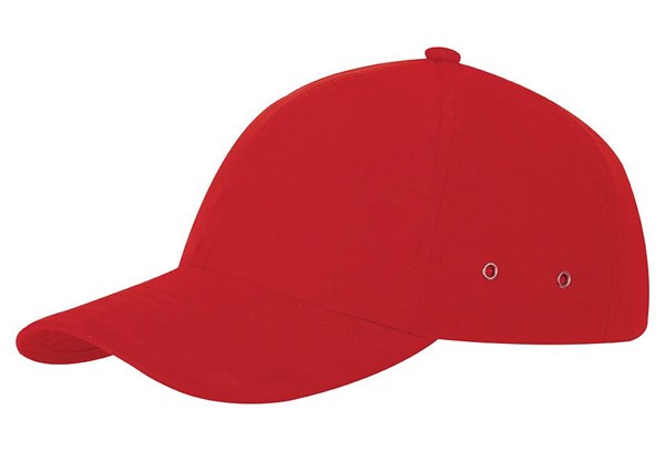 Obrázky: Ľahká šesťdielna červená čiapka z mikrovlákna, Obrázok 2