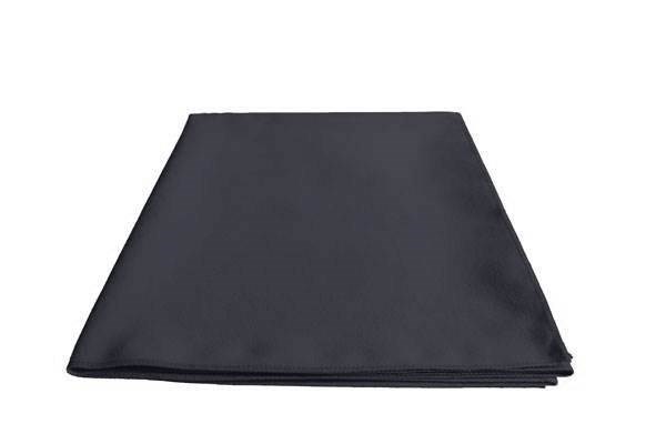 Obrázky: Čierny mikrovláknový uterák MICRO 50 x 100 cm, Obrázok 1