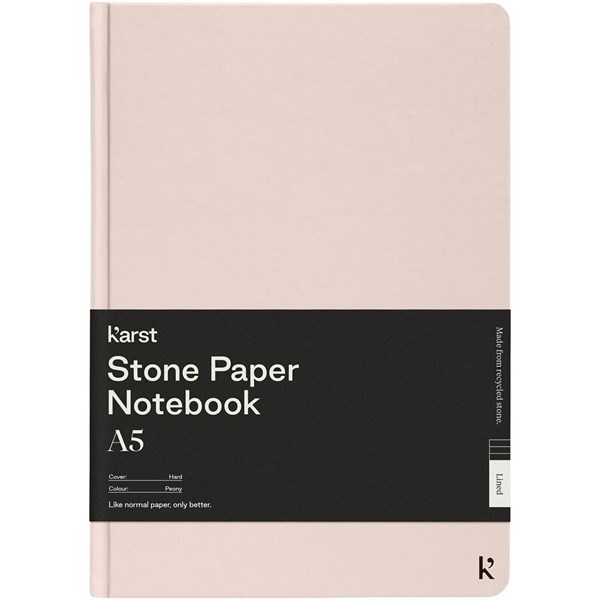 Obrázky: Ružový zápisník A5 s gumičkou, kamenný papier, Obrázok 5