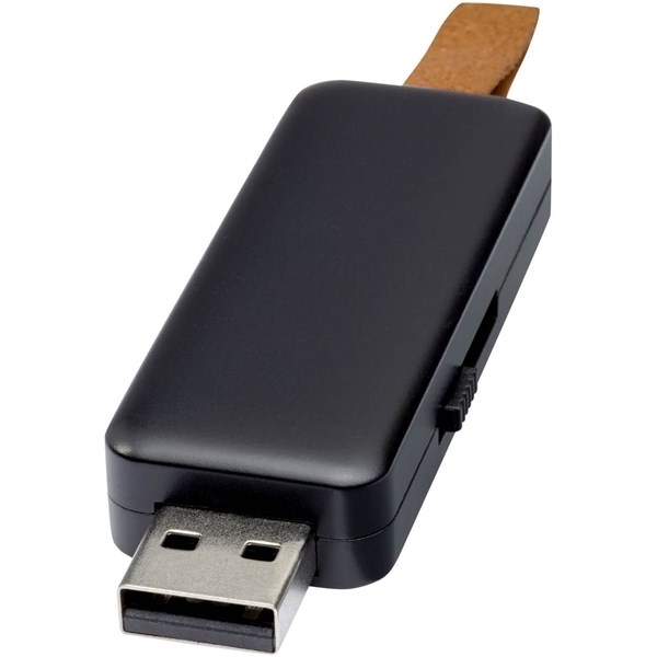 Obrázky: Svietiaci USB flash disk s kapacitou 4 GB čierny, Obrázok 1