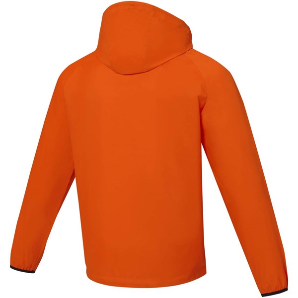 Obrázky: Oranžová ľahká pánska bunda Dinlas XS, Obrázok 3