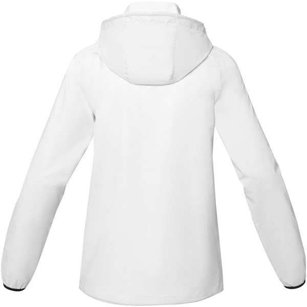 Obrázky: Biela ľahká dámska bunda Dinlas XL, Obrázok 2
