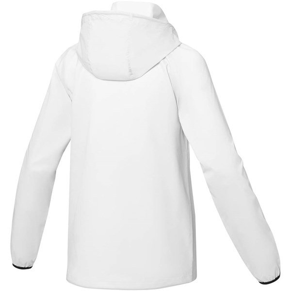 Obrázky: Biela ľahká dámska bunda Dinlas XL, Obrázok 3