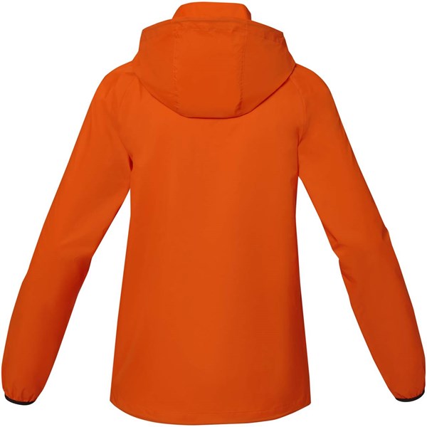 Obrázky: Oranžová ľahká dámska bunda Dinlas S, Obrázok 2