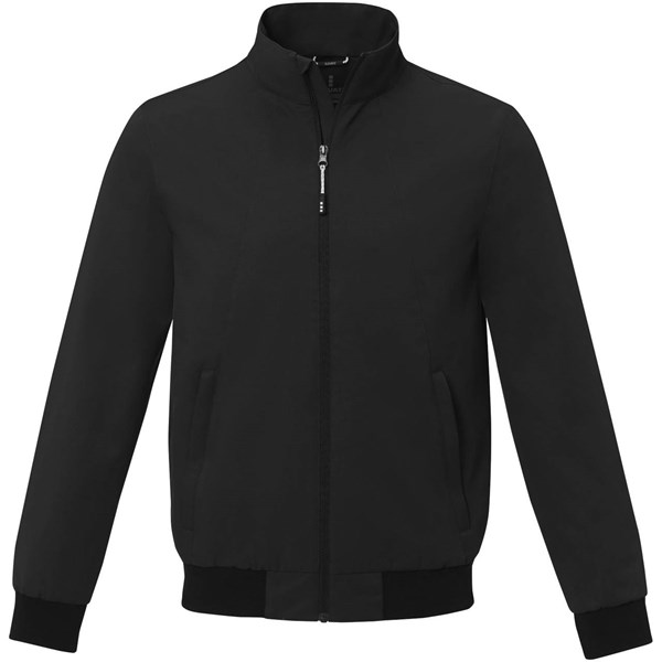 Obrázky: Ľahká unisex bunda typu bomber čierna XS, Obrázok 5