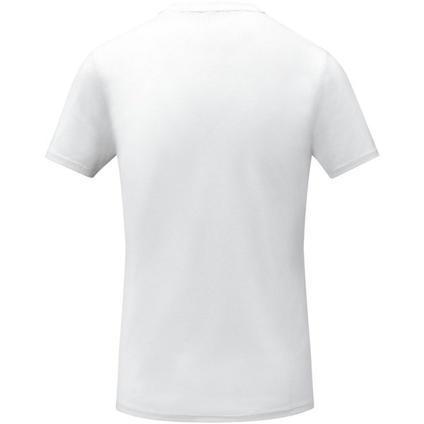 Obrázky: Biele dámske tričko cool fit s krátkym rukávom L, Obrázok 2