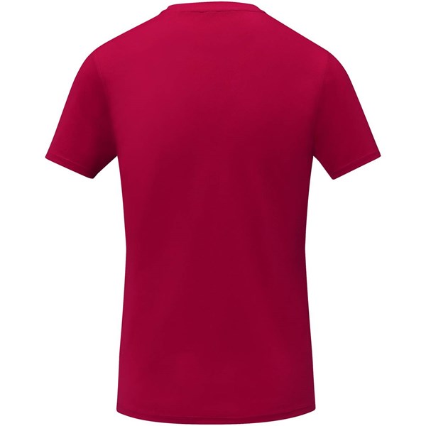 Obrázky: Červené dámske tričko cool fit s krátkym rukávom M, Obrázok 2