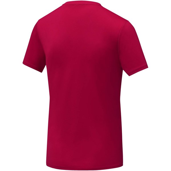 Obrázky: Červené dámske tričko cool fit s krátkym rukávom L, Obrázok 3