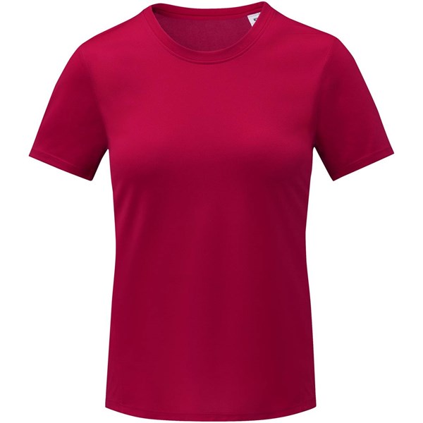 Obrázky: Červené dámske tričko cool fit s kr. rukávem 3XL, Obrázok 5