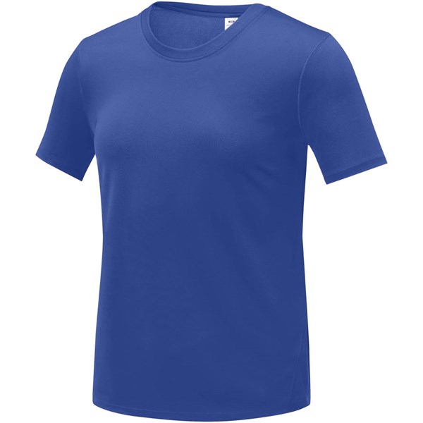 Obrázky: Modré dámske tričko cool fit s krátkym rukávom XS