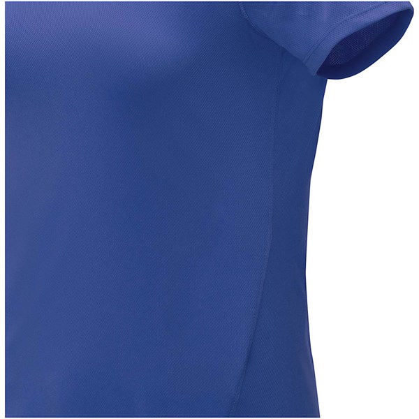 Obrázky: Modré dámske tričko cool fit s krátkym rukávom S, Obrázok 4