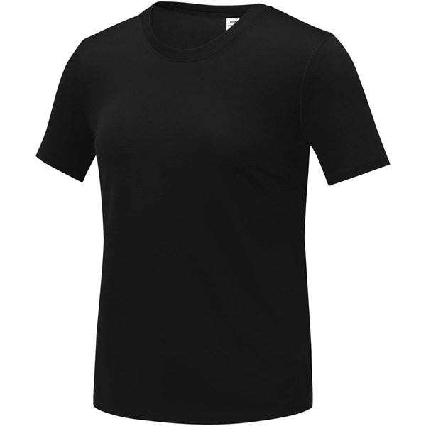 Obrázky: Čierne dámske tričko cool fit s krátkym rukávom XS