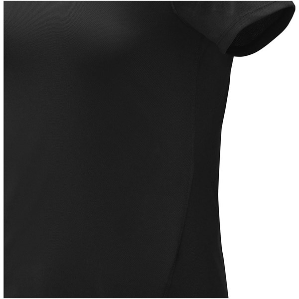 Obrázky: Čierne dámske tričko cool fit, krátky rukáv 4XL, Obrázok 4