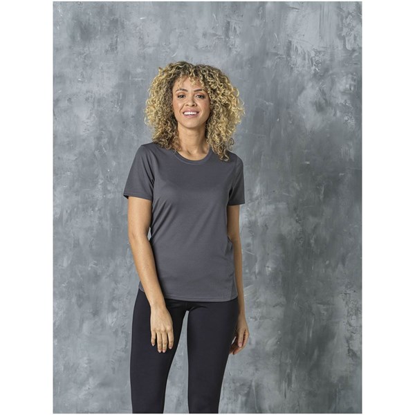 Obrázky: Čierne dámske tričko cool fit s krátkym rukávom XL, Obrázok 6