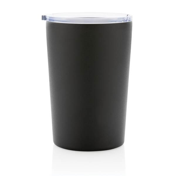 Obrázky: Čierny termohrnček, RCS recyklovaná oceľ 420ml, Obrázok 4