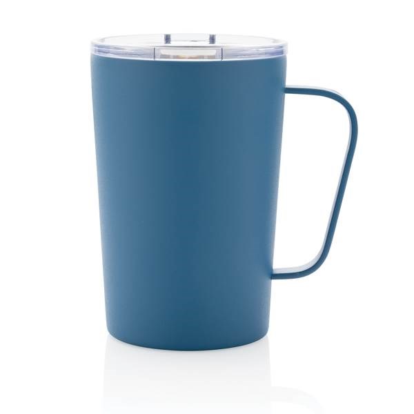 Obrázky: Modrý termohrnček z RCS recyklovanej ocele 420ml, Obrázok 2