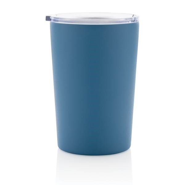Obrázky: Modrý termohrnček z RCS recyklovanej ocele 420ml, Obrázok 4