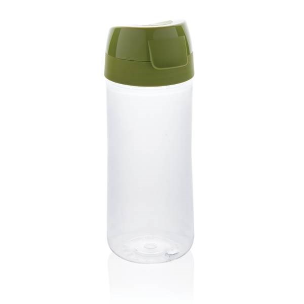 Obrázky: Fľaša 0,5l z Tritan™ Renew, transparentná/zelená, Obrázok 1
