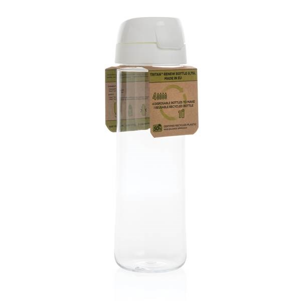 Obrázky: Fľaša 0,75l z Tritan™ Renew, transparentná/biela, Obrázok 9