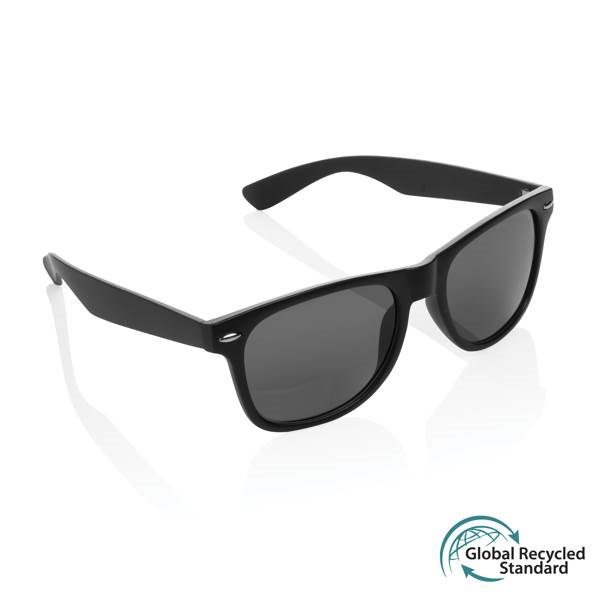 Obrázky: Slnečné okuliare z GRS recykl. plastu, čierne