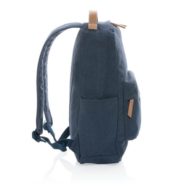 Obrázky: Modrý ruksak Impact z 16 oz. recykl. canvas AWARE, Obrázok 3