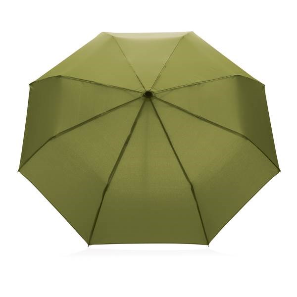 Obrázky: Zelený rPET dáždnik, manuálne otváranie, Obrázok 2
