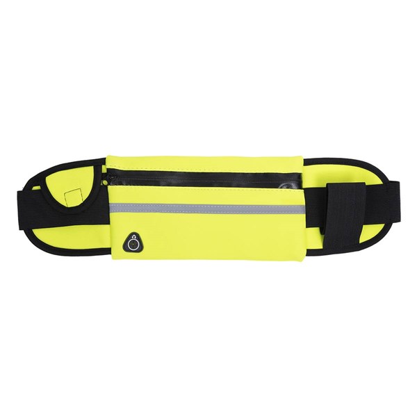 Obrázky: Vodoodolný pás/ľadvinka s držiakom na fľašu, žltá, Obrázok 3
