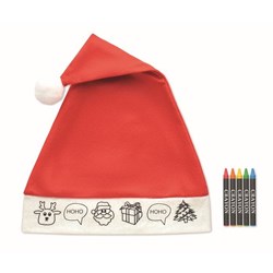 Obrázky: Detská Santa čiapka na dokreslenie