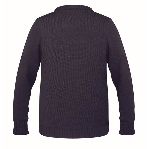 Obrázky: Modrý Vianočný sveter s motívom Santu, veľ. L/XL, Obrázok 3