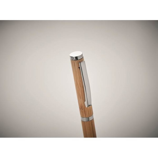 Obrázky: Bambusové gélové pero s modrou náplňou, Obrázok 4