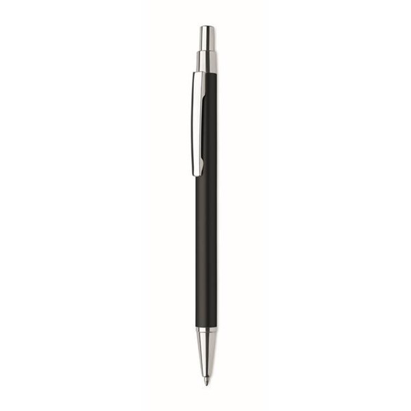Obrázky: Čierne guličkové pero z hliníka s modrou náplňou, Obrázok 8