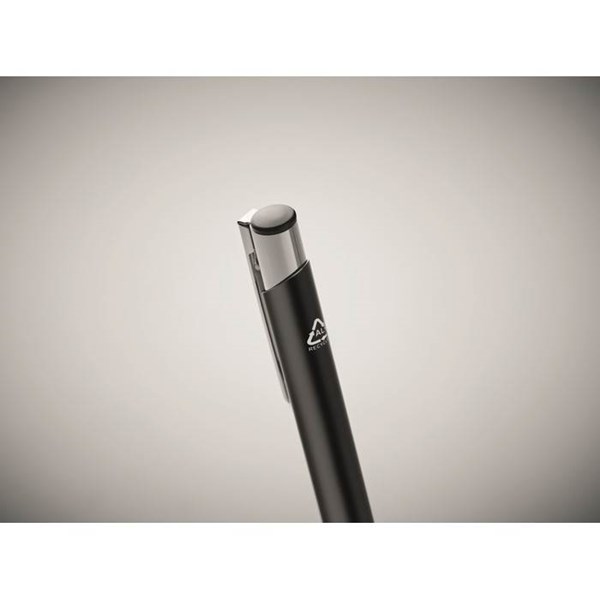 Obrázky: Čierne guličkové pero z recyklovaného  hliníka, Obrázok 6