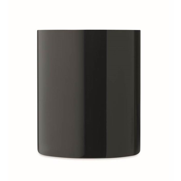Obrázky: Čierny nerezový hrnček s dvojitou stenou 300 ml, Obrázok 3