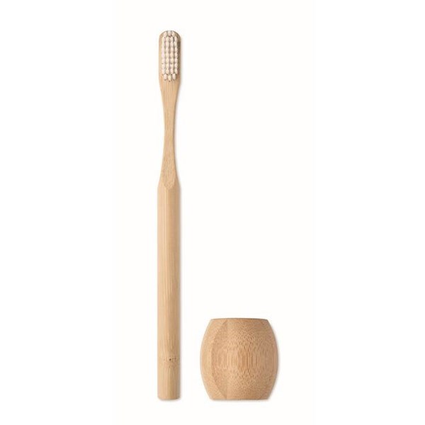 Obrázky: Kefka na zuby s bambusovou rukoväťou so stojanom, Obrázok 8