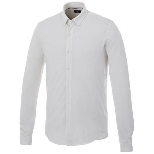 Obrázky: Pánska biela košeľa Bigelow s dlhým rukávom XL