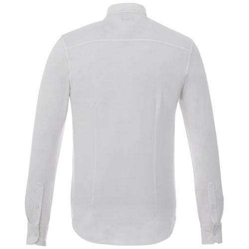 Obrázky: Pánska biela košeľa Bigelow s dlhým rukávom S, Obrázok 2