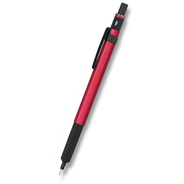Obrázky: Červená mechanická ceruzka Rotring 500 Red 0,5mm, Obrázok 1