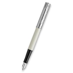 Obrázky: WATERMAN Allure Deluxe White, plniace pero, hrot F